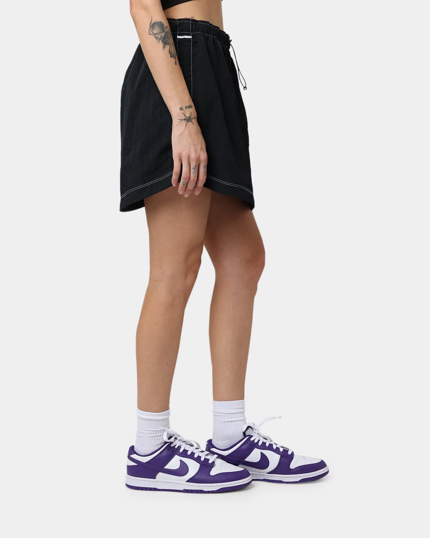 Nike Women's Sportwear Woven High-Rise Skirt Black/White