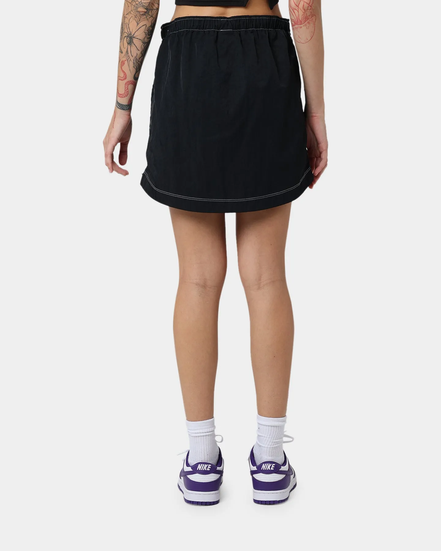 Nike Women's Sportwear Woven High-Rise Skirt Black/White