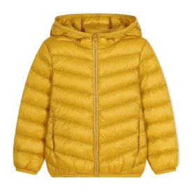 Padded Duck Down Coat, Size 2-11 Yrs