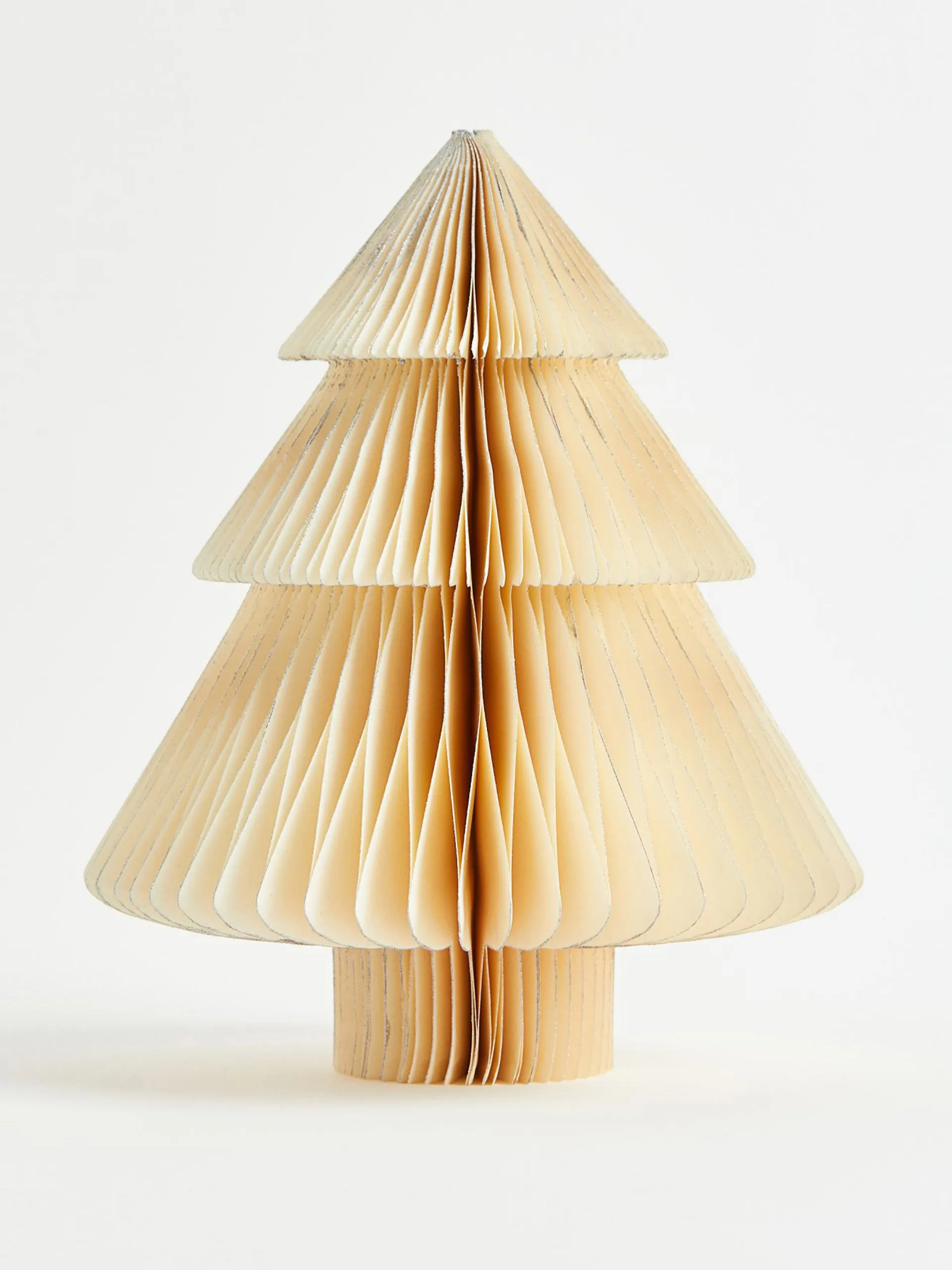 Paper christmas tree decoration