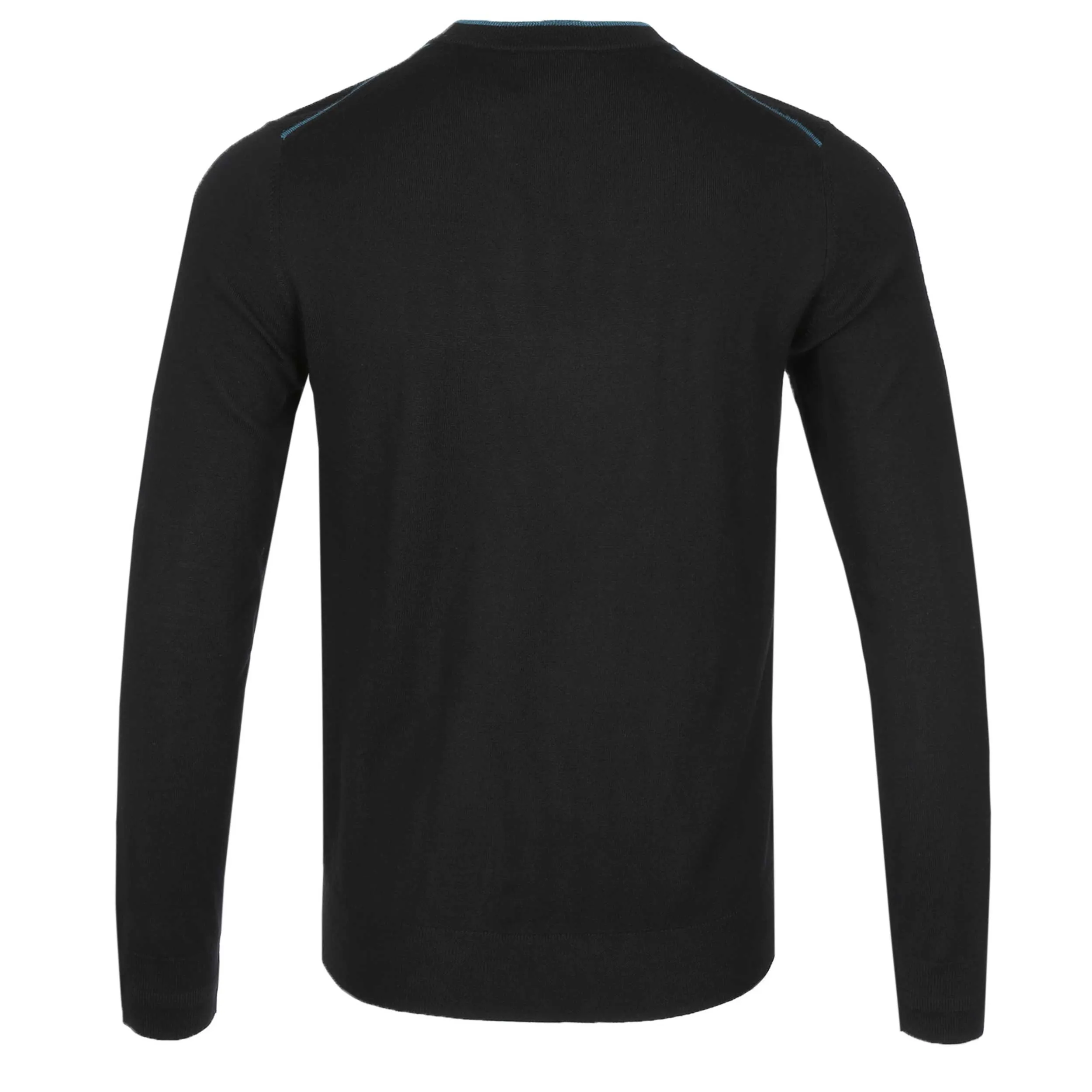 Paul Smith Trim Crew Neck Knitwear in Black