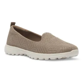 Perry Sneaker in Khaki Stretch