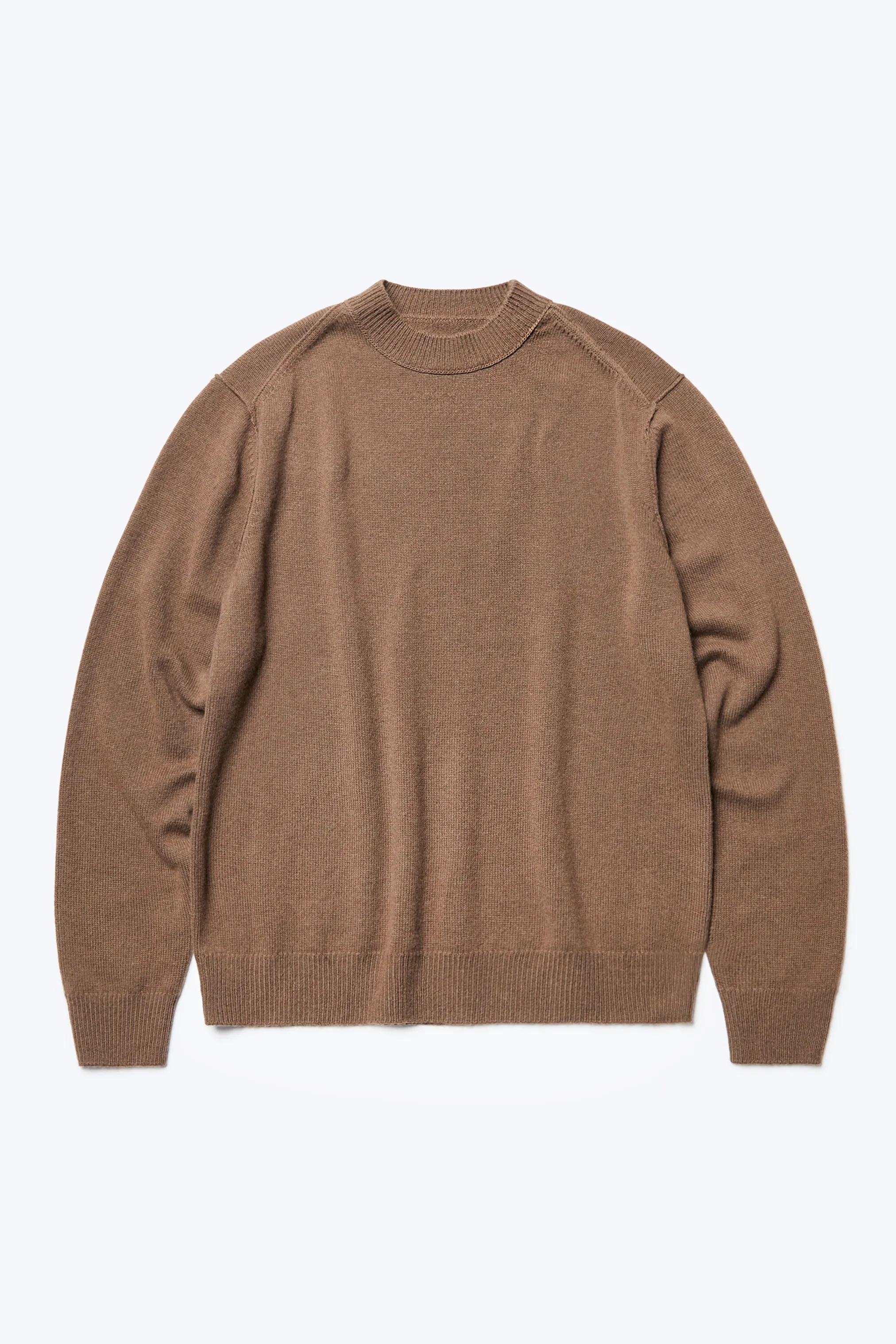 Photic Cashmere Sweater Mid Brown