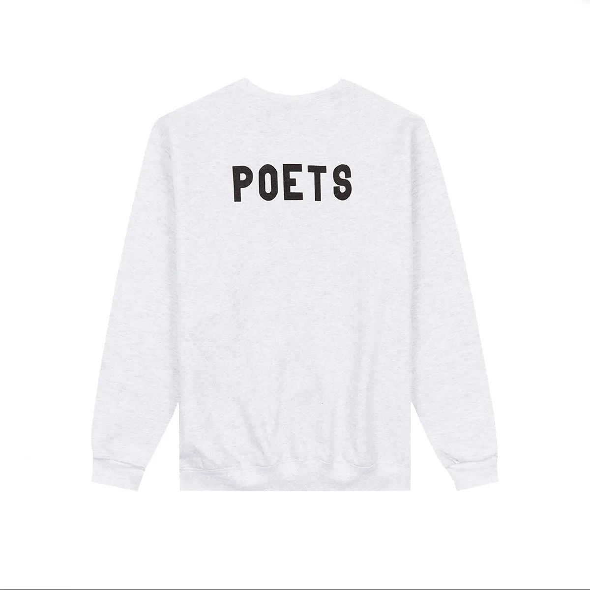 Poets World Famous Crew Neck - Grey