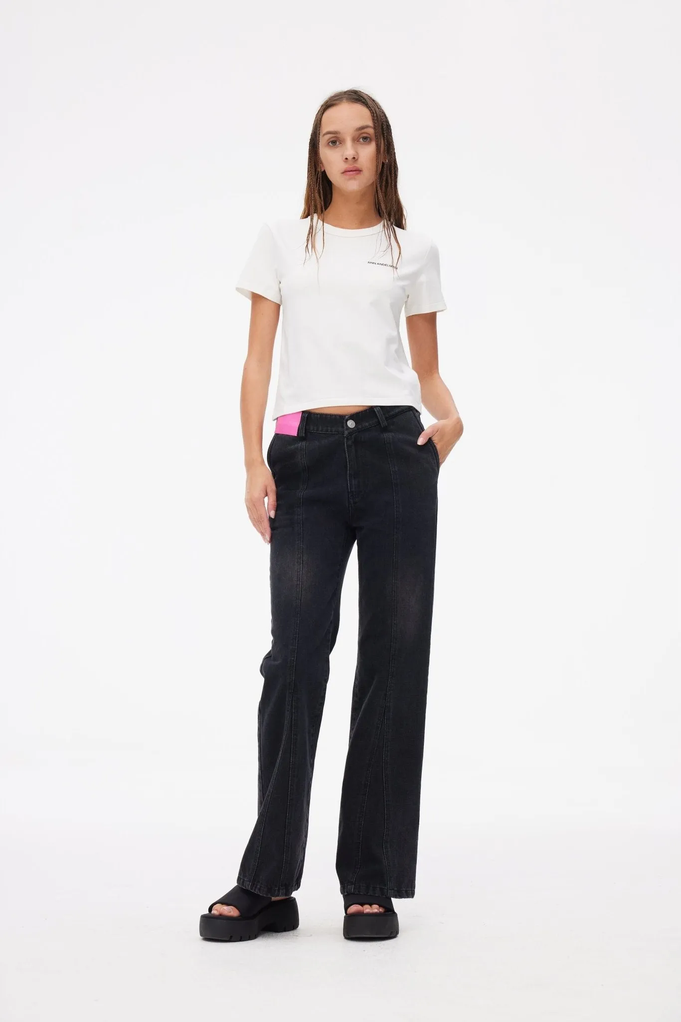 Powder Brand V-waist Jeans