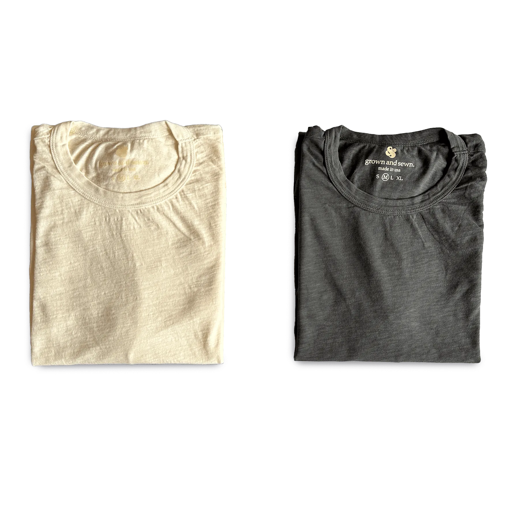 Premium Slub Short Sleeve Crew - Oil