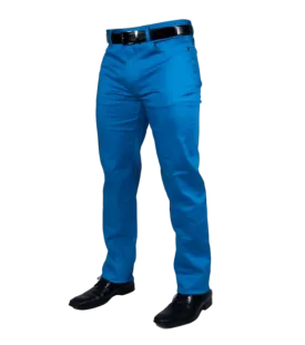 Prestige Royal Blue Men's Classic-Fit Jeans 100% Cotton