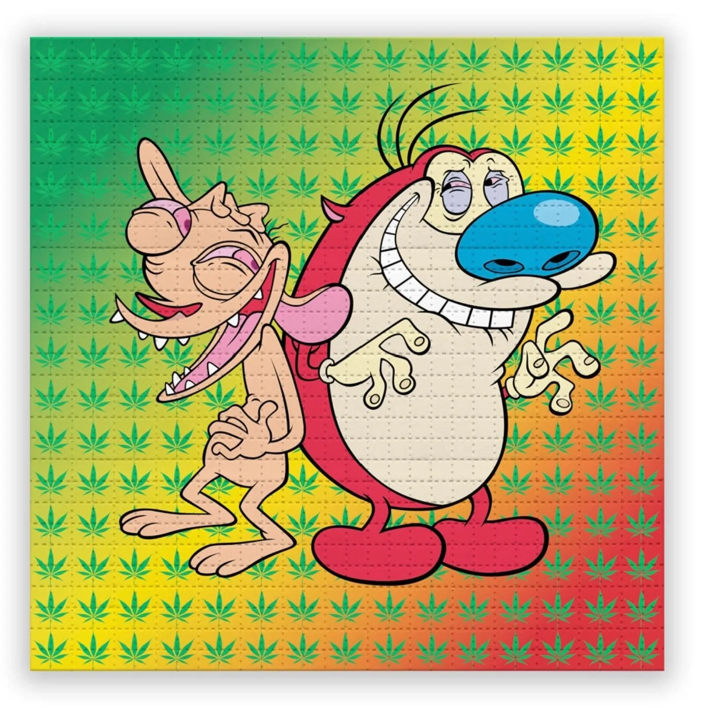 Puff, Puff, Pass Blotter Paper Archival Print by Skel