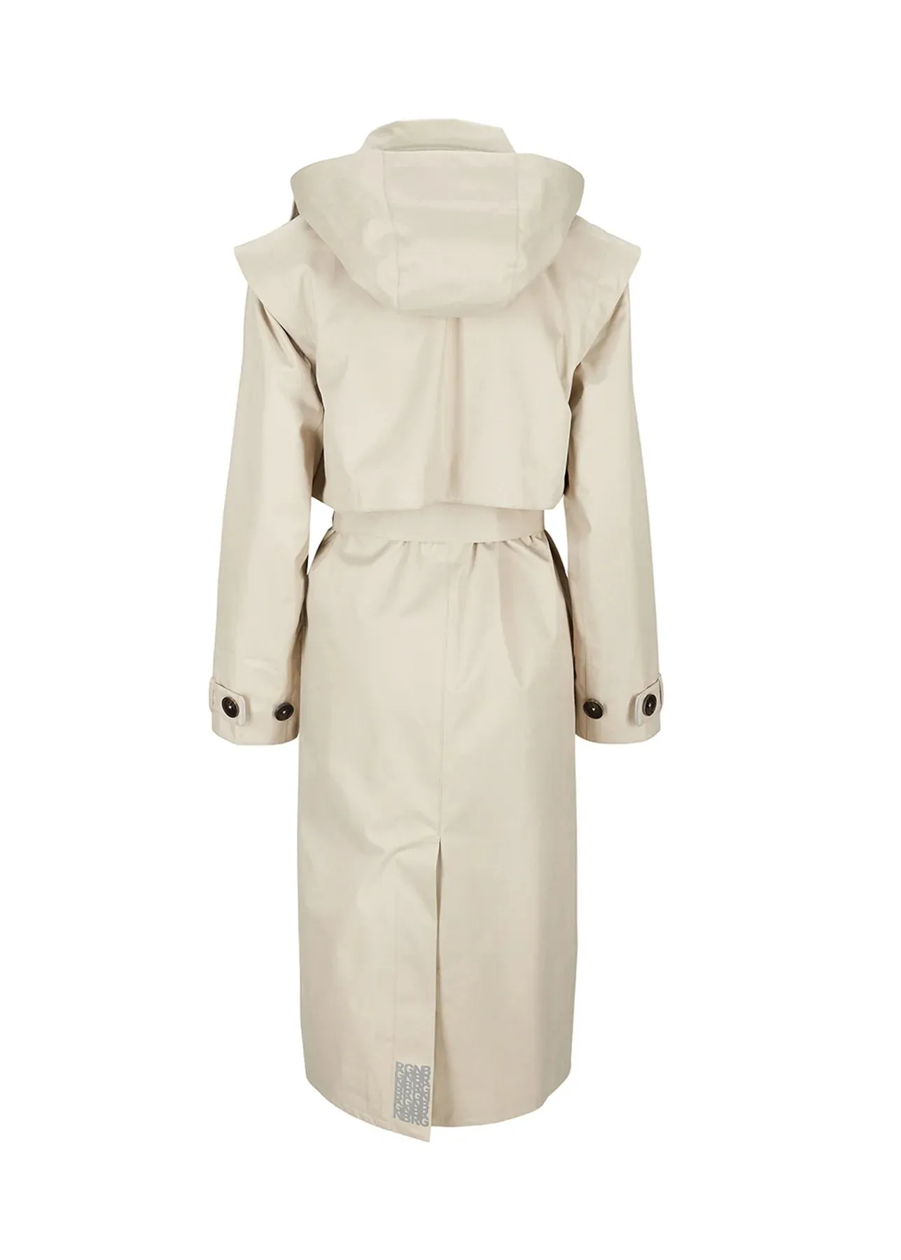 Regndrape waterproof sand trench coat