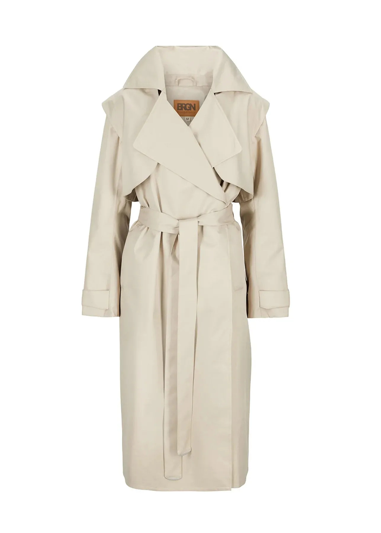 Regndrape waterproof sand trench coat