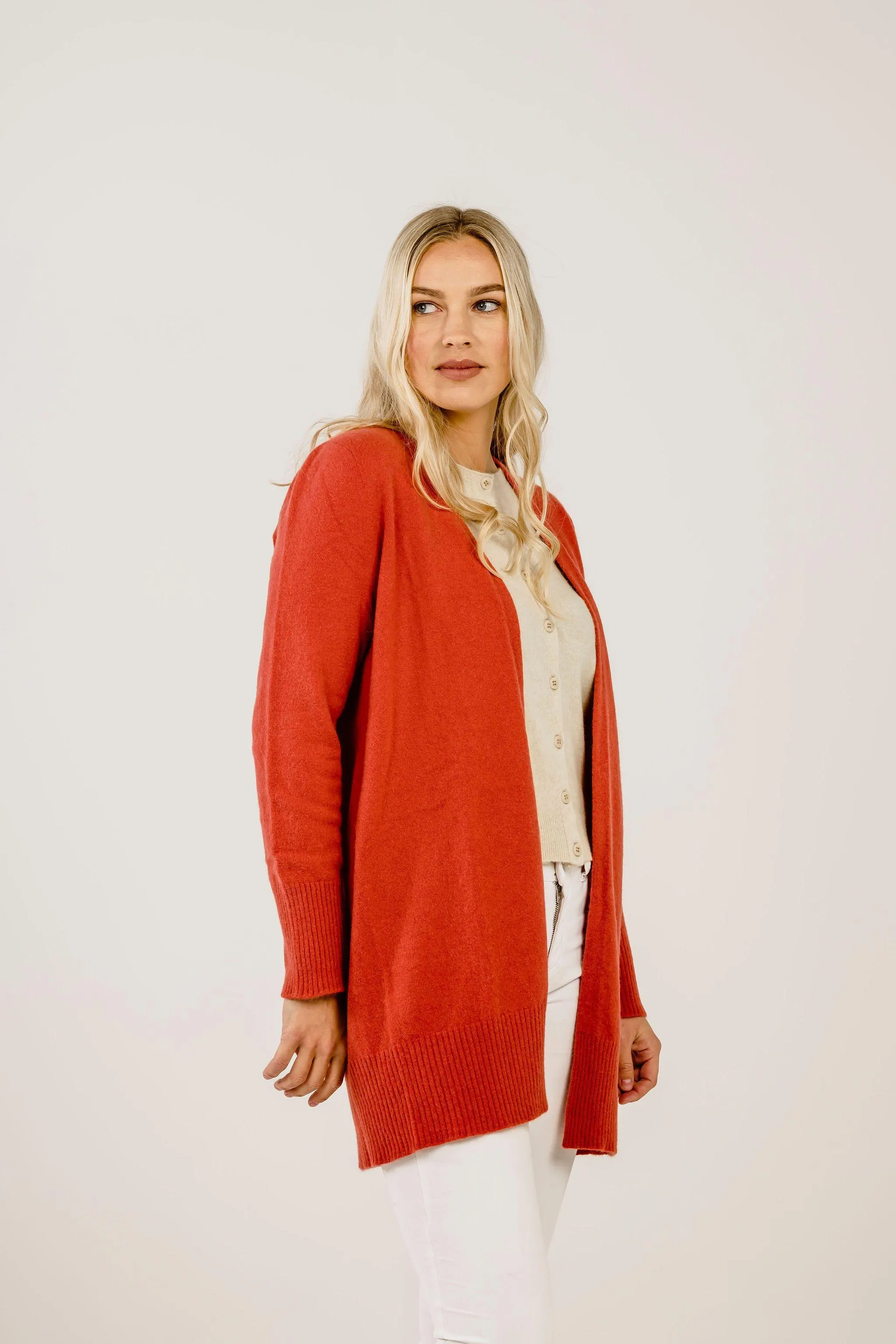 Relaxed Cashmere Cardigan