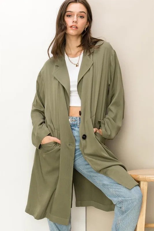 Right Round Oversized Coat