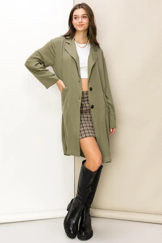 Right Round Oversized Coat