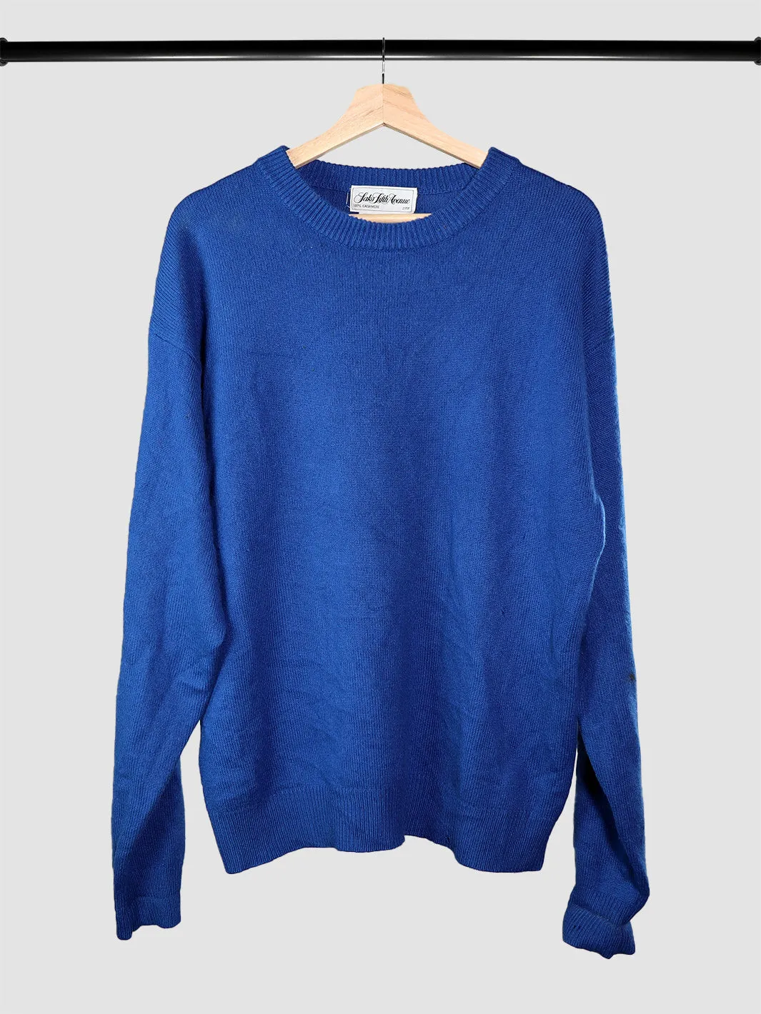 Saks Fifth Avenue Vintage Cashmere Sweater (L)