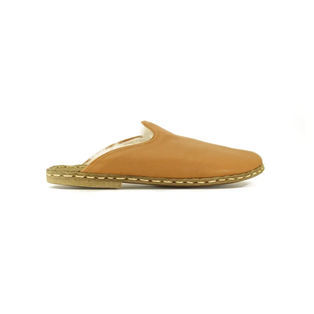 Sheepskin Light Brown Women's Slippers