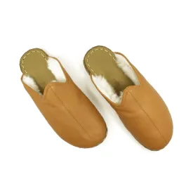 Sheepskin Light Brown Women's Slippers