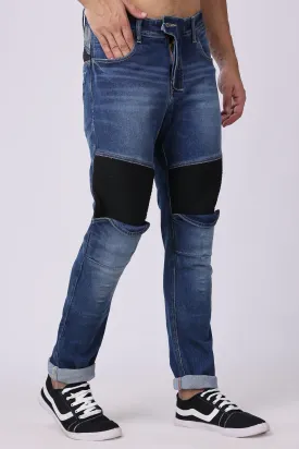 Stylox Slim Fit Biker Jeans