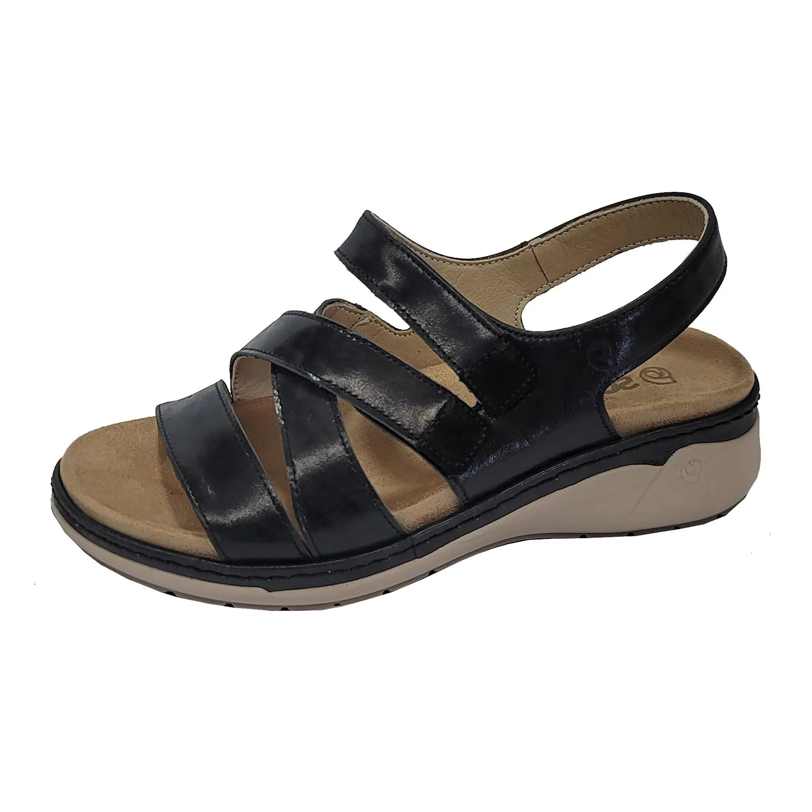 Suave Velas Backstrap Sandal (Women) - Black