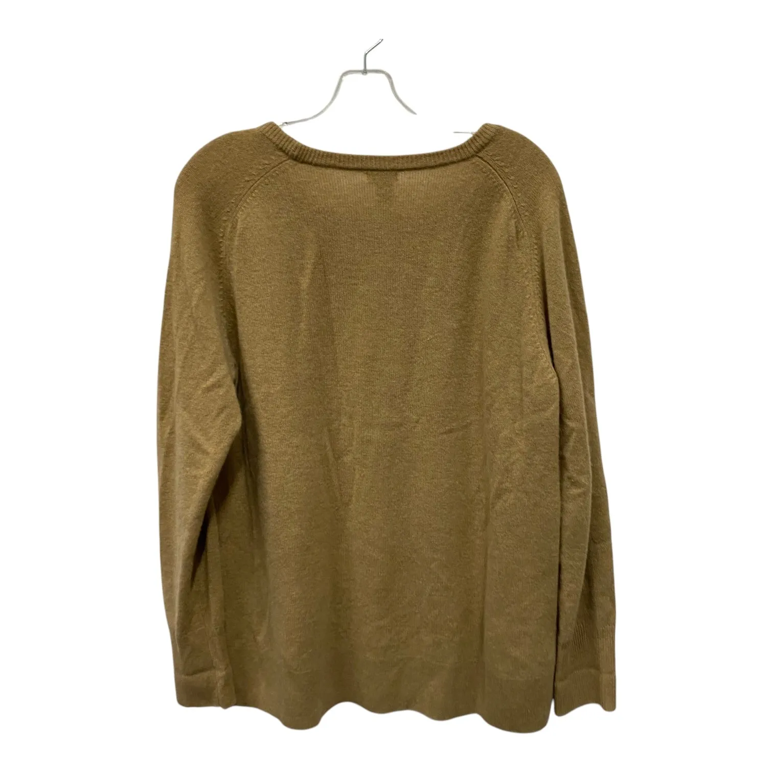 Sweater Cashmere By Halogen In Brown, Size:Xl