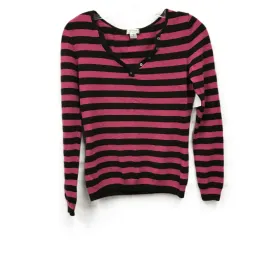 Sweater Cashmere By Investments In Pink, Size: S