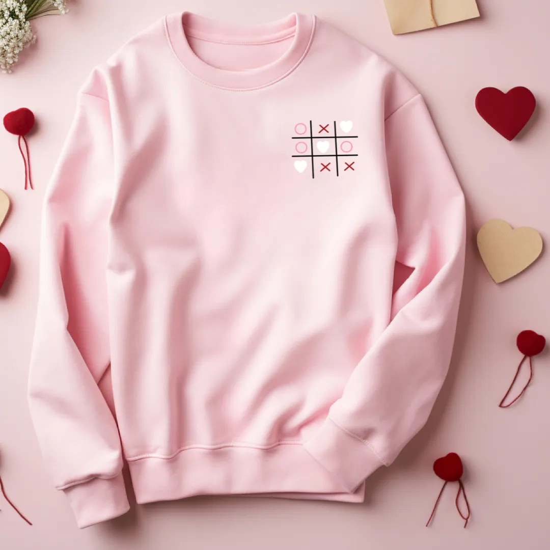 Tic-Tac Toe Crewneck Sweatshirt