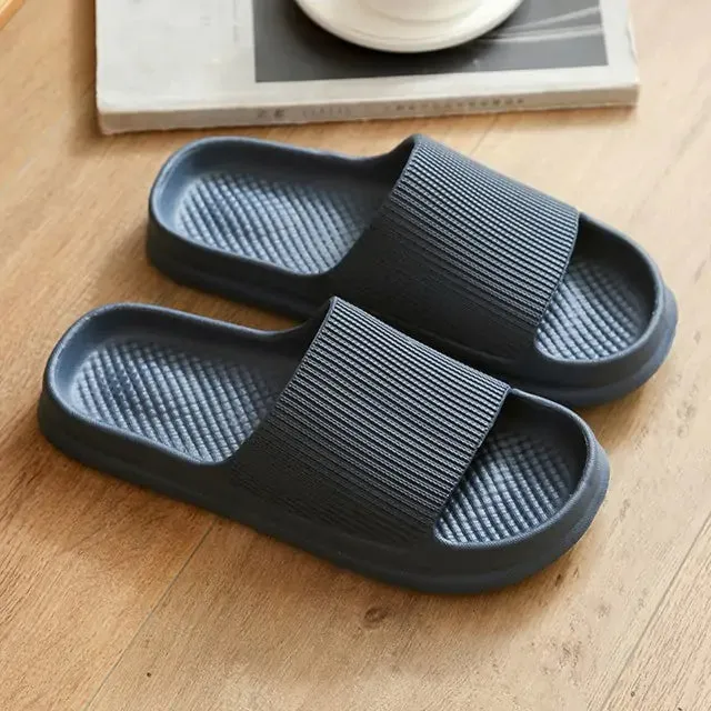 Toeslippers - Trendy Slides Pillow Slippers