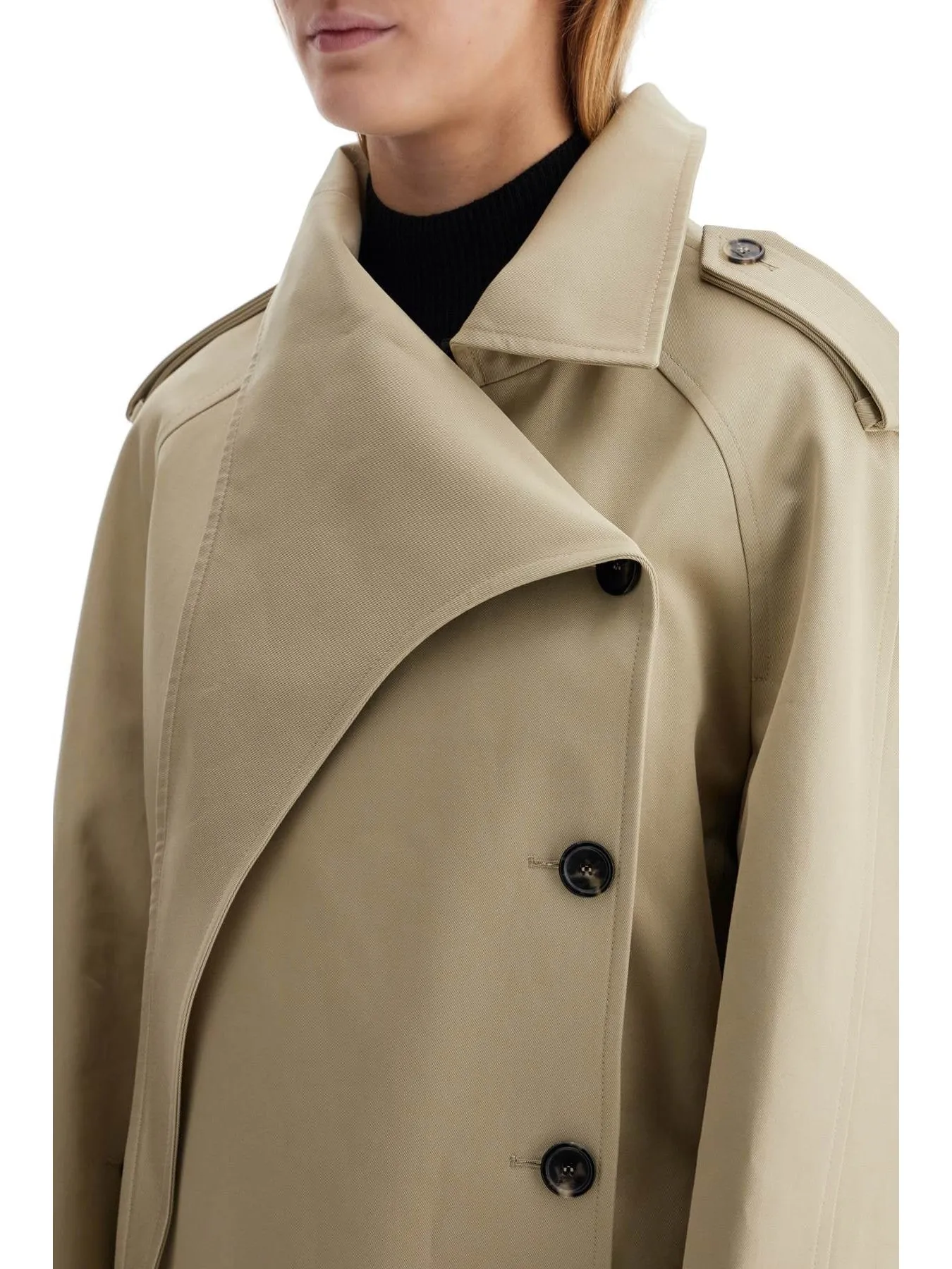 Twill Trench Coat