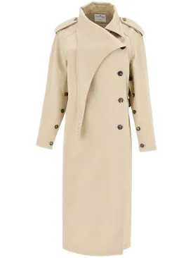 Twill Trench Coat