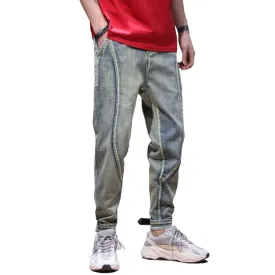 West Louis™ Arrivals Retro Elastic Waist Jogger