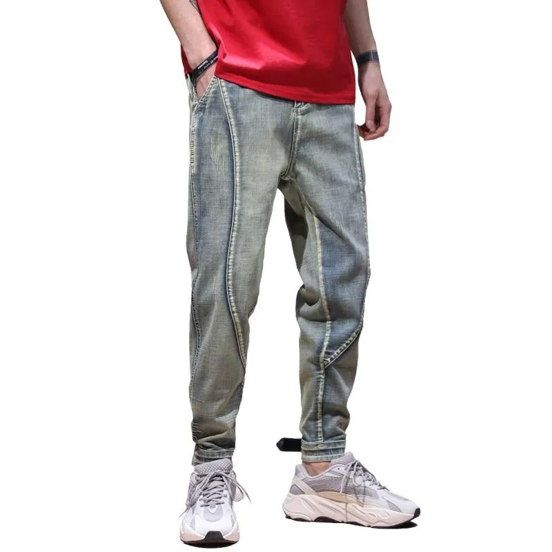 West Louis™ Arrivals Retro Elastic Waist Jogger