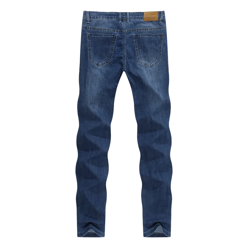 West Louis™ Summer Regular Fit Lightweight Blue Jeans