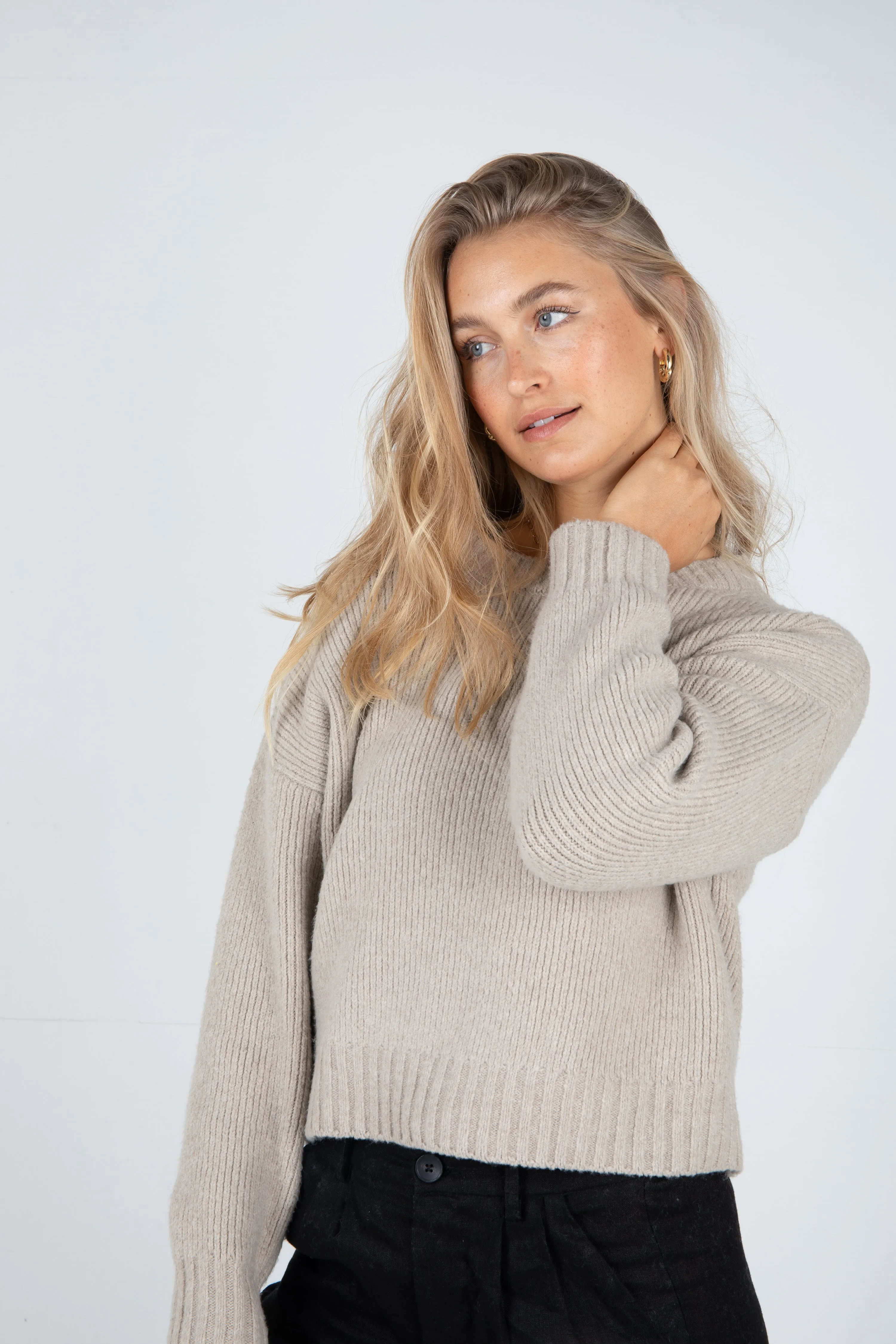 WESTLYN CHUNKY KNIT - DUNE