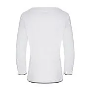 White Crew Neck Stitch Sweater