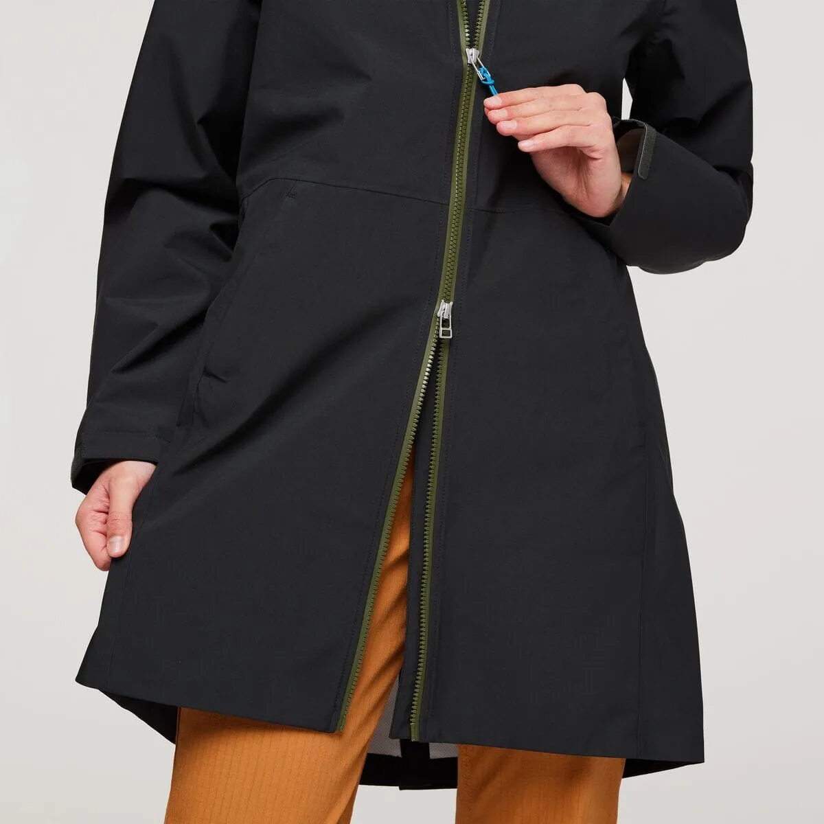 W's Cielo Rain Trench - 100% recycled polyester