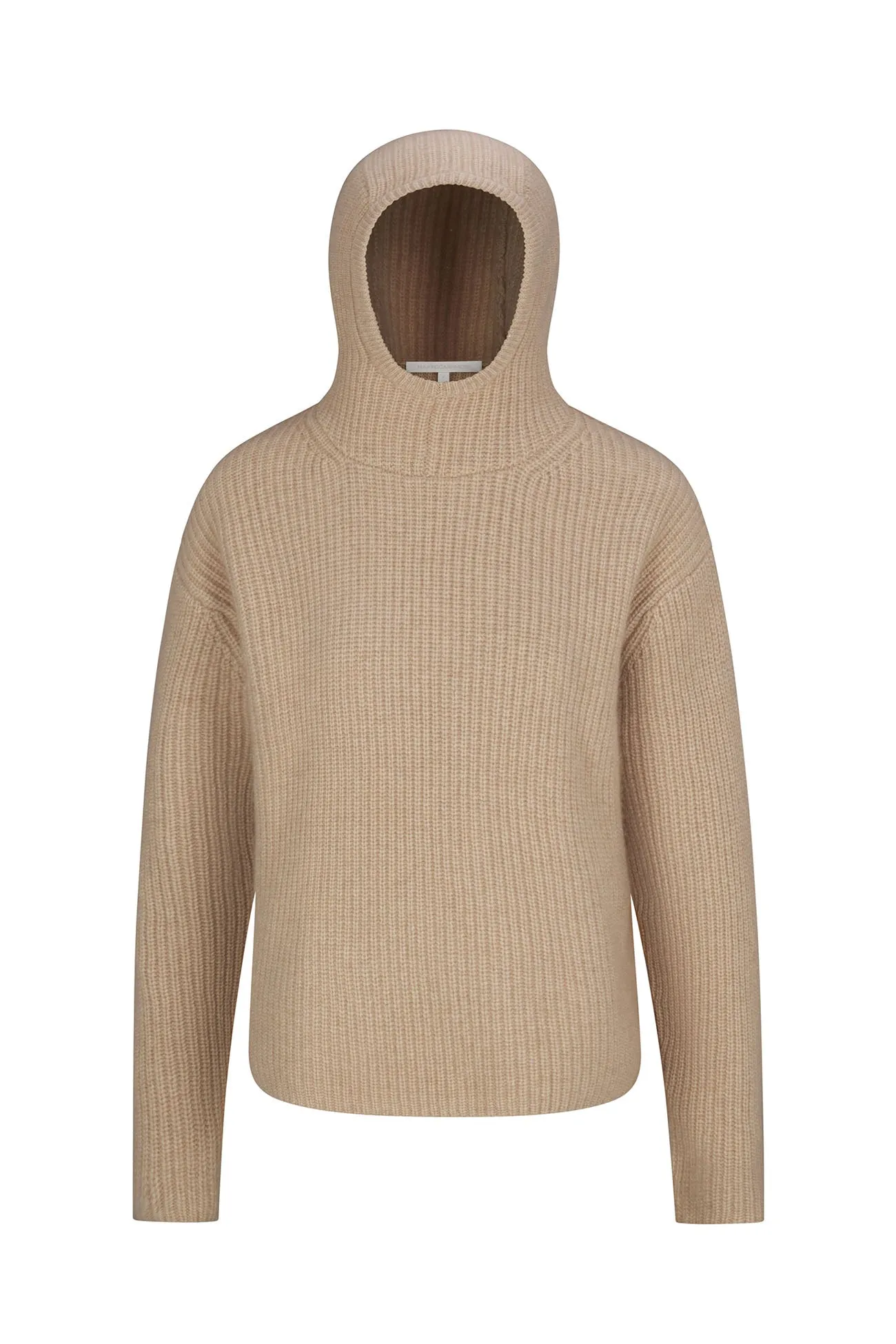 ZIETTA FISHERMAN CASHMERE HOODIE